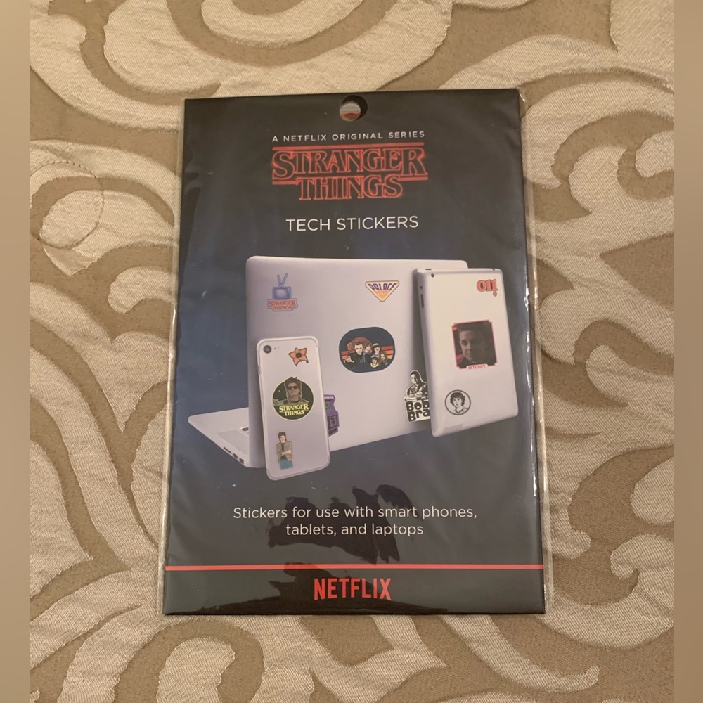 Stranger Things TECH Stickers